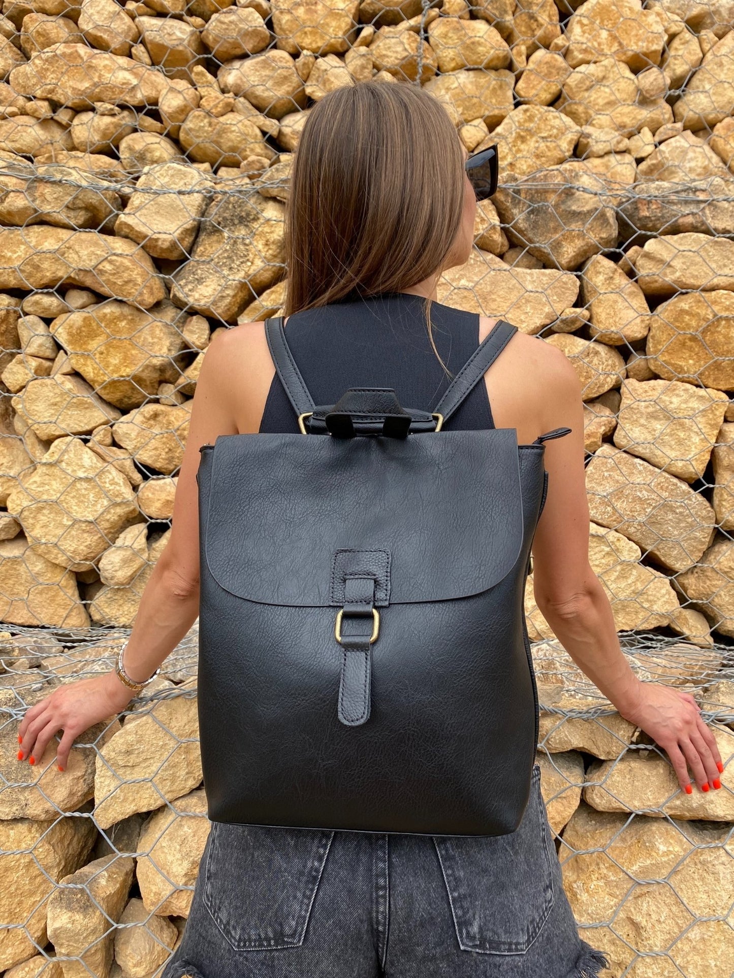 Black Backpack - Day Trip So Cal
