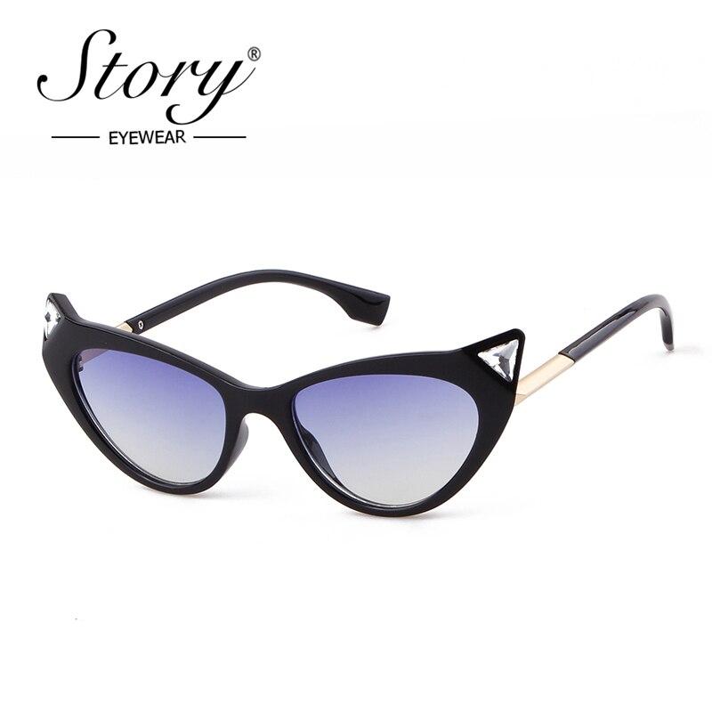 Fashion cat eye sunglasses women brand luxury designer vintage Leopard - Day Trip So Cal