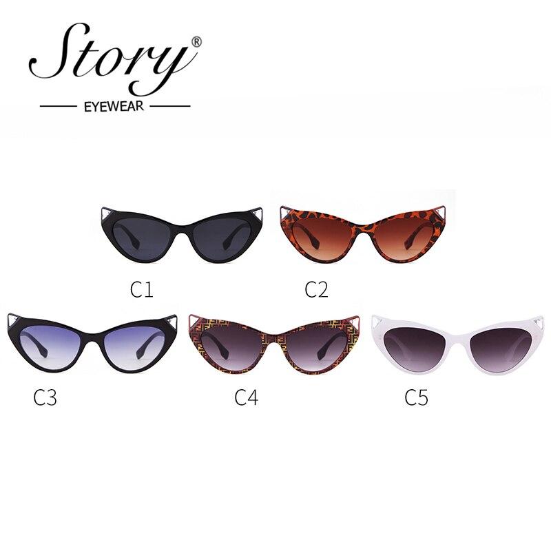 Fashion cat eye sunglasses women brand luxury designer vintage Leopard - Day Trip So Cal