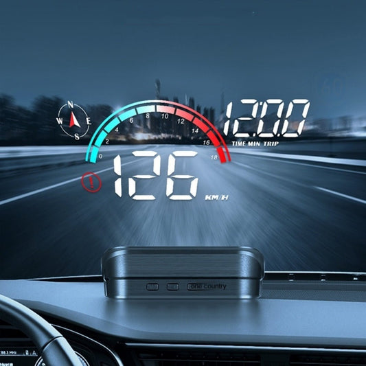 Head - Up Display Car GPS Universal Speed Compass HD Projector E - dog Version - Day Trip So Cal