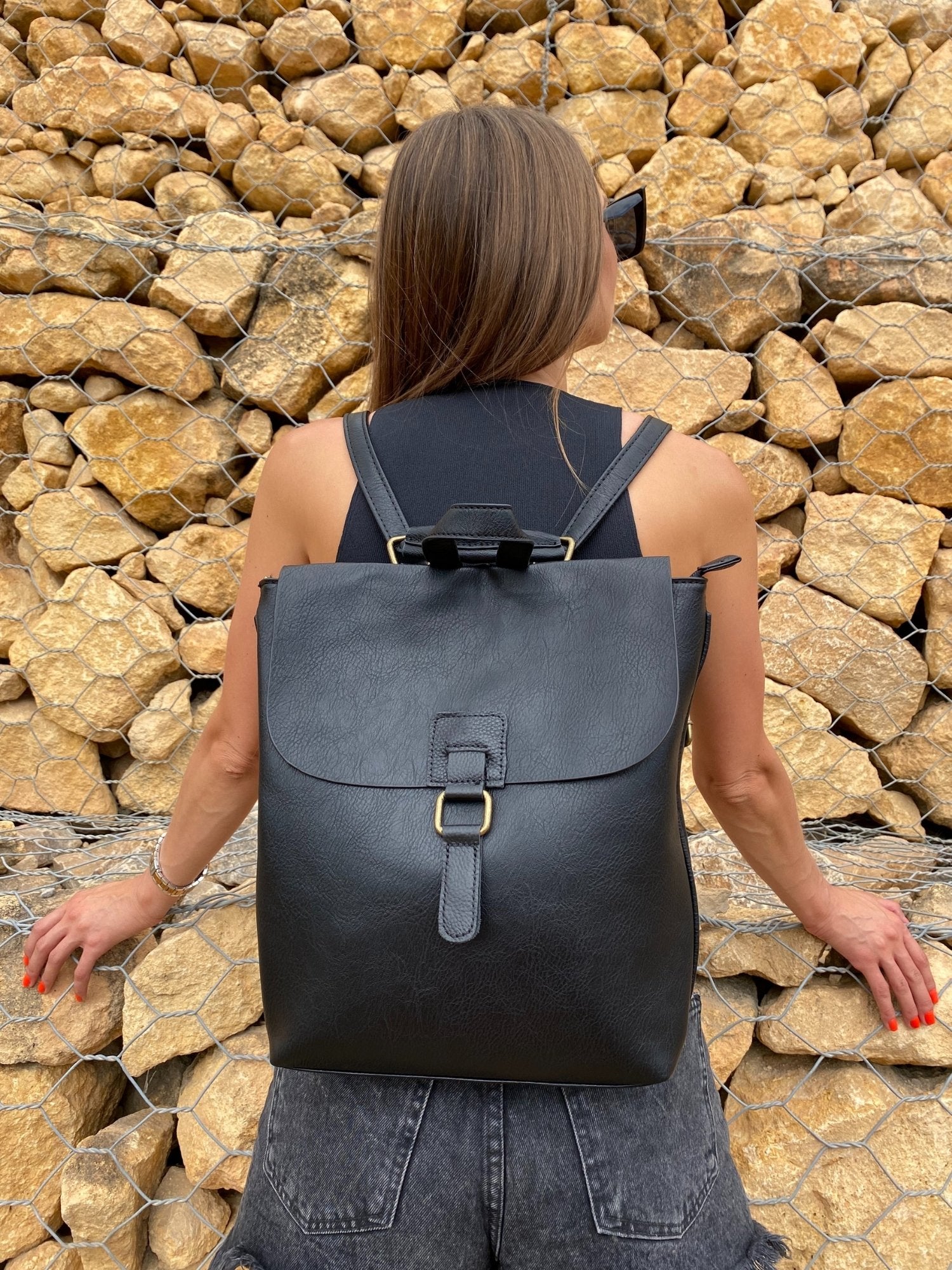 Black Backpack - Day Trip So Cal