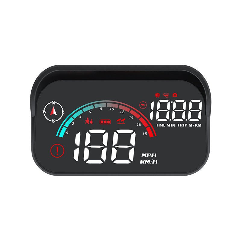 Head - Up Display Car GPS Universal Speed Compass HD Projector E - dog Version - Day Trip So Cal