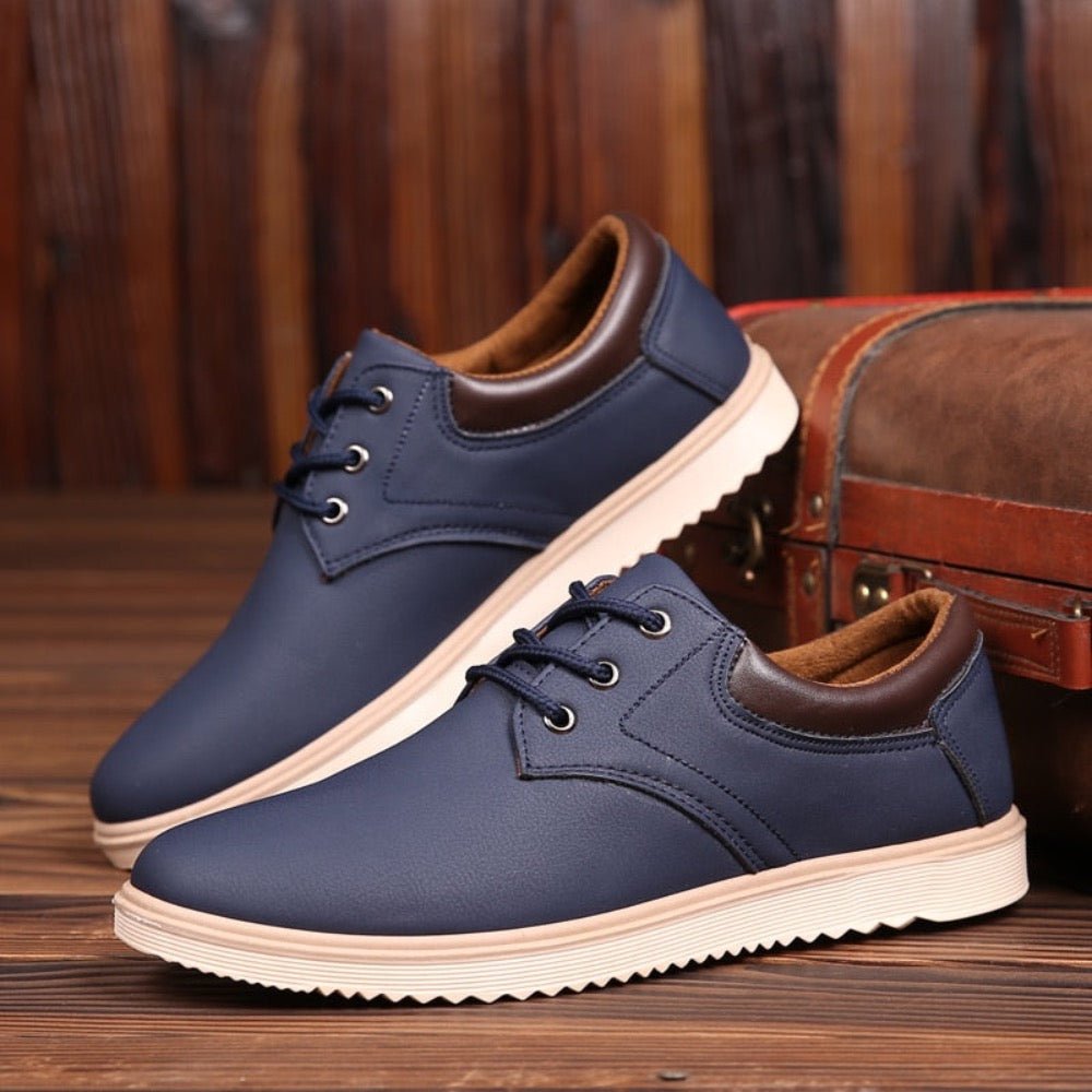 Mens Casual Flat Oxford Sneakers - Day Trip So Cal