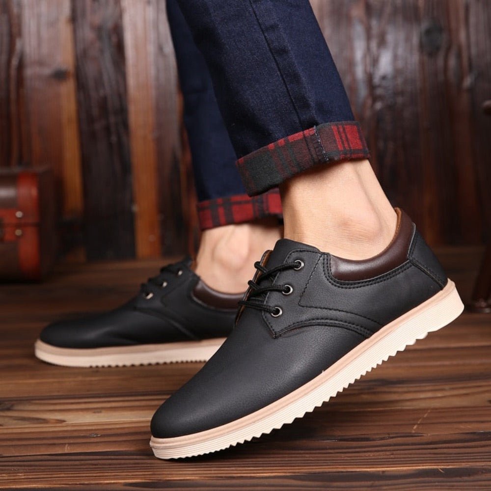 Mens Casual Flat Oxford Sneakers - Day Trip So Cal