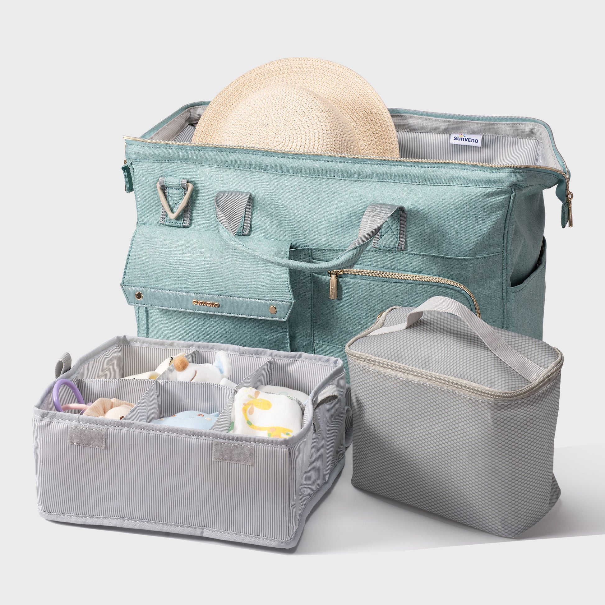 3 in 1 Weekender Travel Luggage - Day Trip So Cal