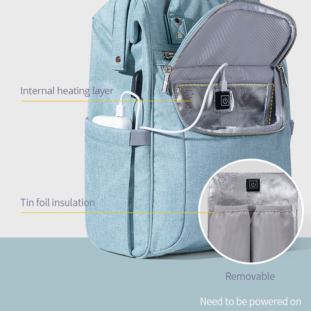 Stylish Fashion Large Diaper Bag - Day Trip So Cal