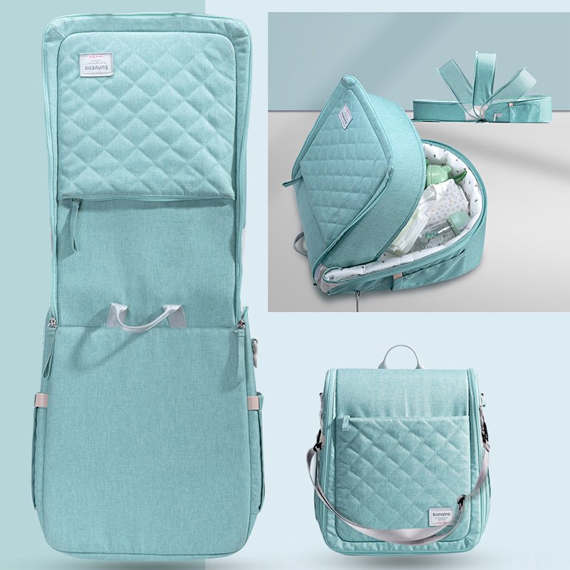 Portable Baby Diaper Bag Backpack with Changing Pad - Day Trip So Cal