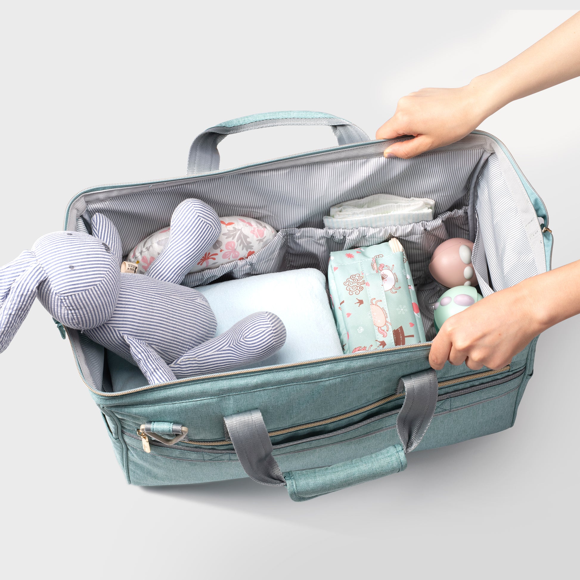 3 in 1 Weekender Travel Luggage - Day Trip So Cal